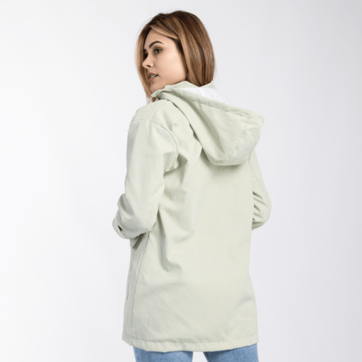 gabardina dama - verde - Imagen 3