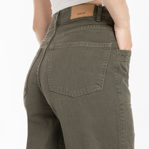 Pantalon cargo Oxap Verde Ox-2155 - Imagen 3