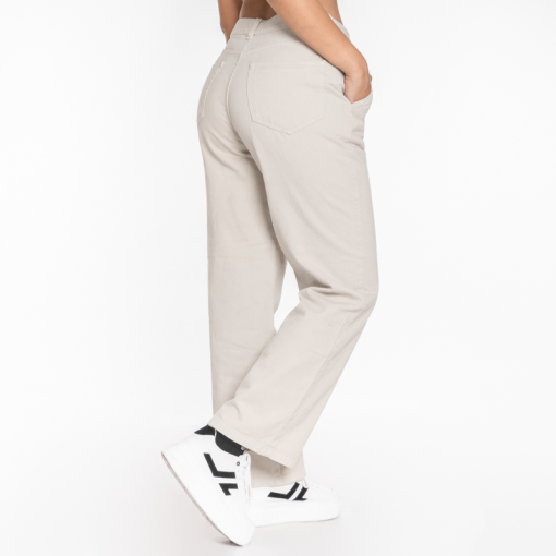 Jean wide leg OX-2194 Beige - Imagen 2