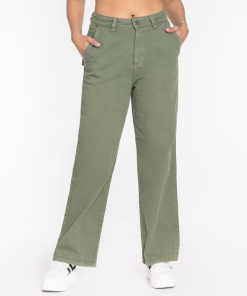 Jean Dama Wide Leg OX-2198 Verde