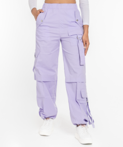 Pantalon Parachute Empire lila