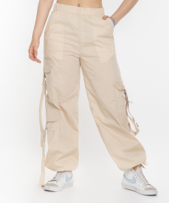 Pantalon Parachute Tor-Beige