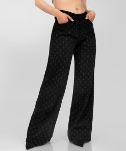 Jean Oxap Wide Leg OX-2554 Negro
