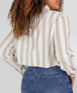 Alternative view of Camisa Dama Y24128 Beige