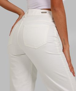 Alternative view of Jean Mom Fit Dama OX-2562 Marfil