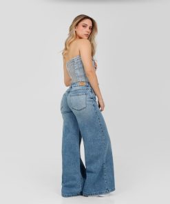 Jean Dama Super Wide Leg Oxap Ox-2653