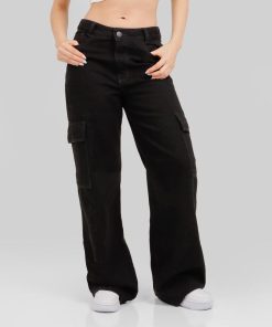 Jean Cargo Oxap OX-2649 Negro