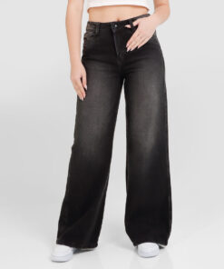 Jean Dama Wide Leg Oxap Ox-2730 gris